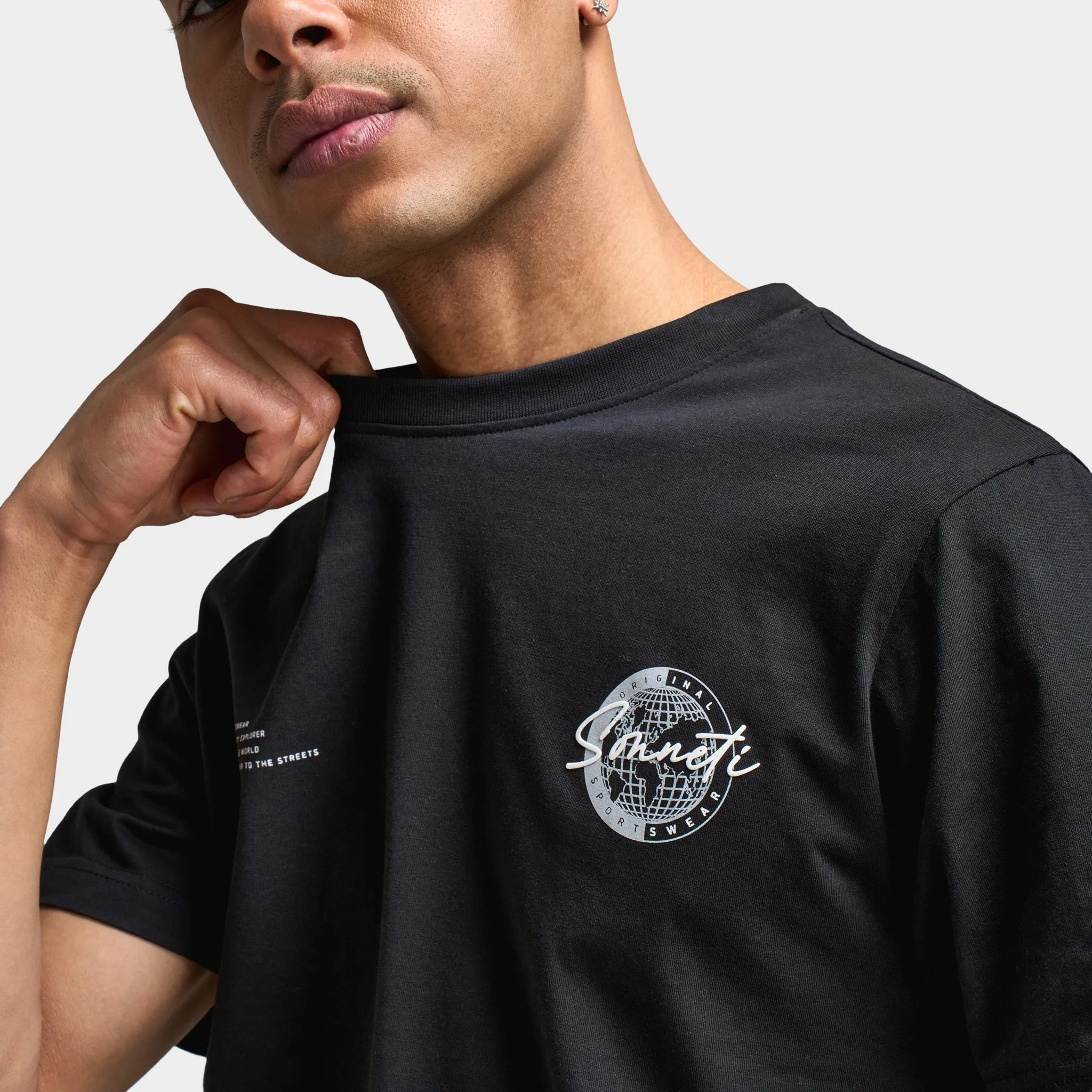 Sonneti Titanium Graphic T-Shirt / Black