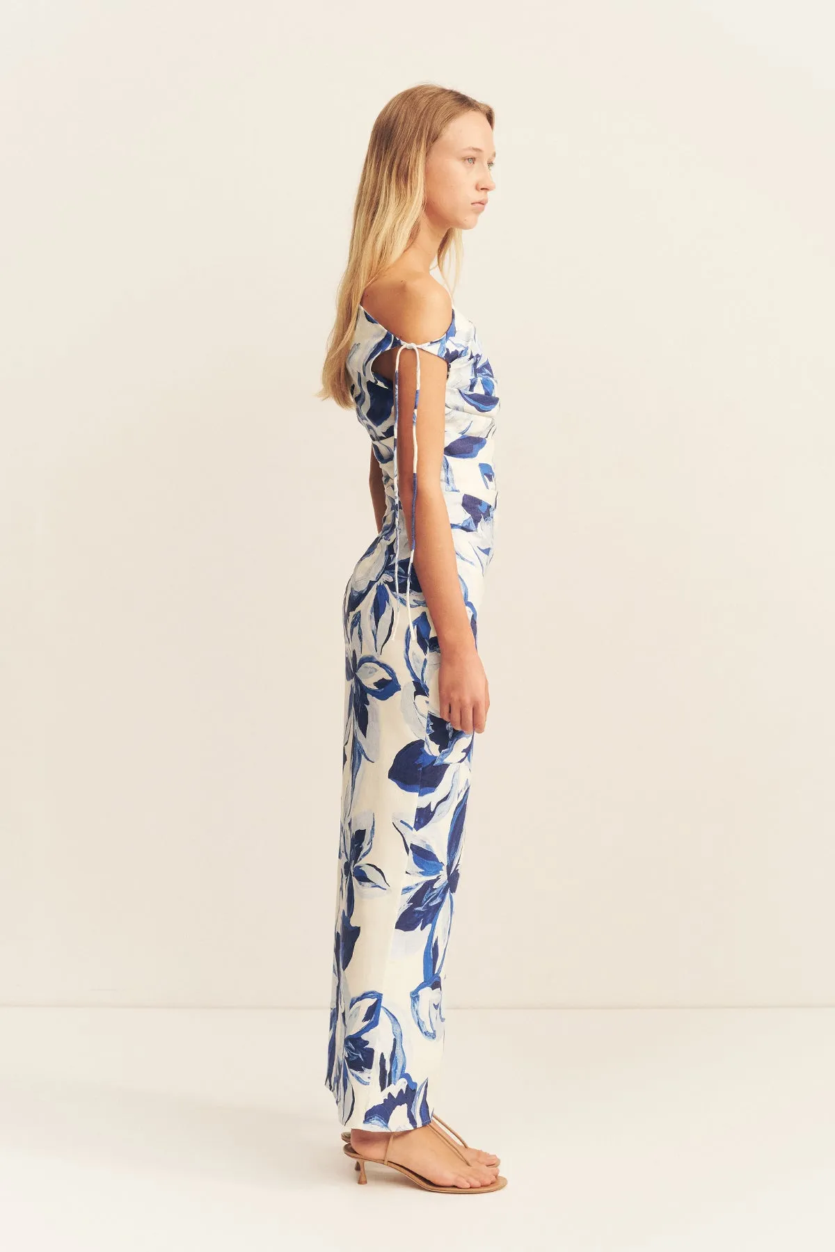 STEVIE GATHERED MAXI DRESS
