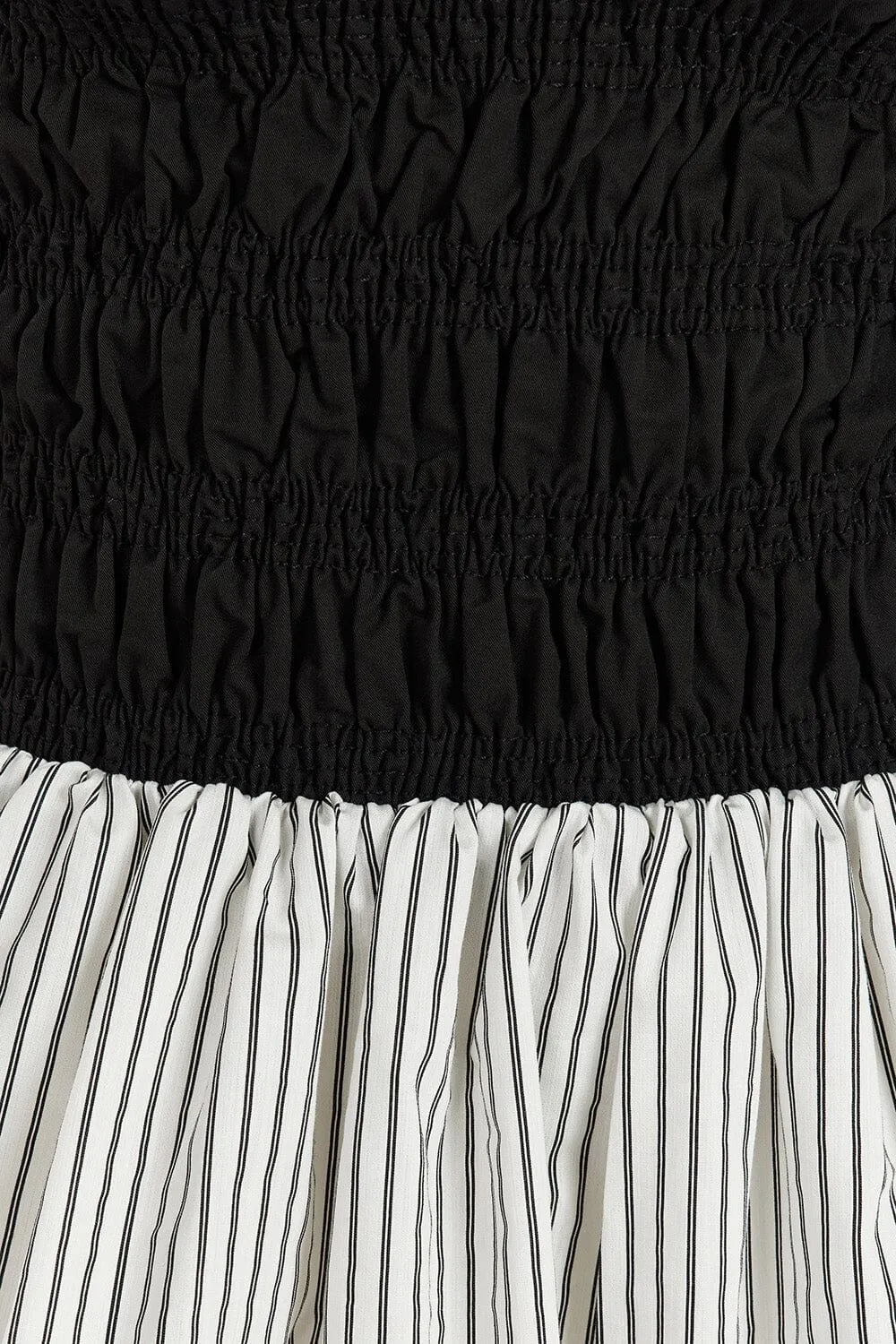 STOCKHOLM STRIPE SILK BLEND DRESS