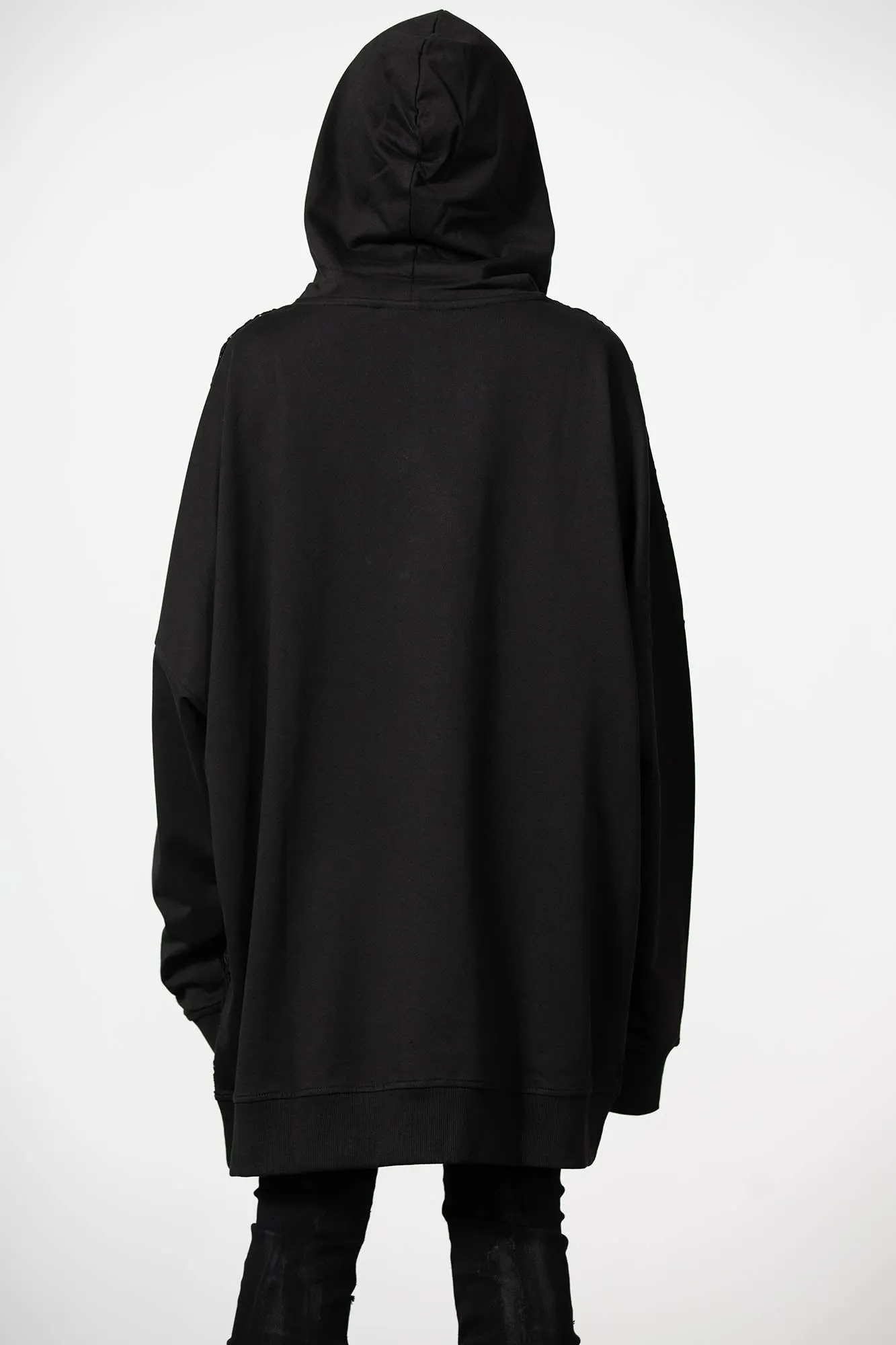 The Verge Fishnet Hoodie