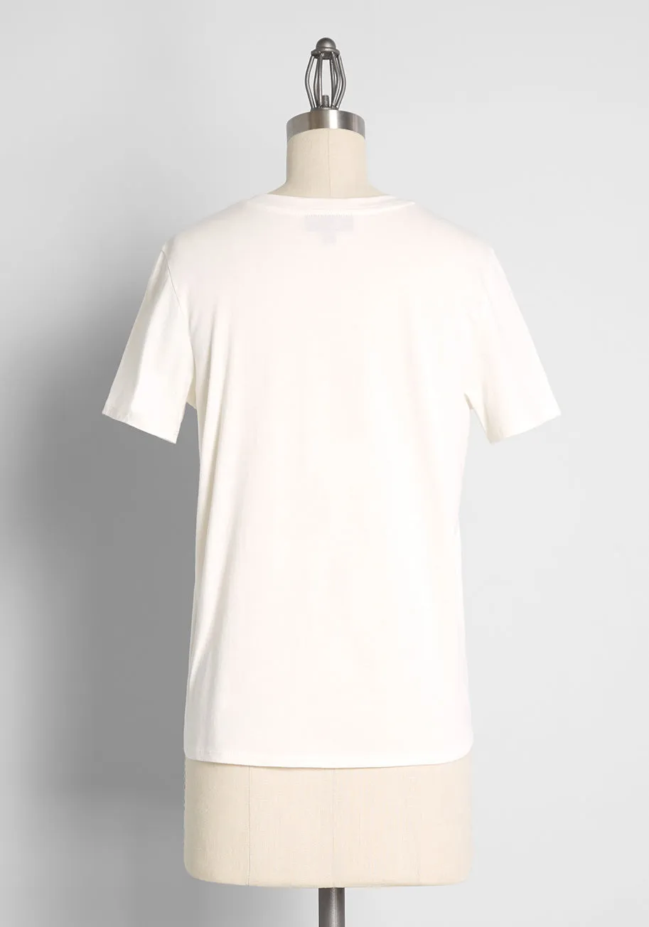 When Casual Calls Crew Neck Tee