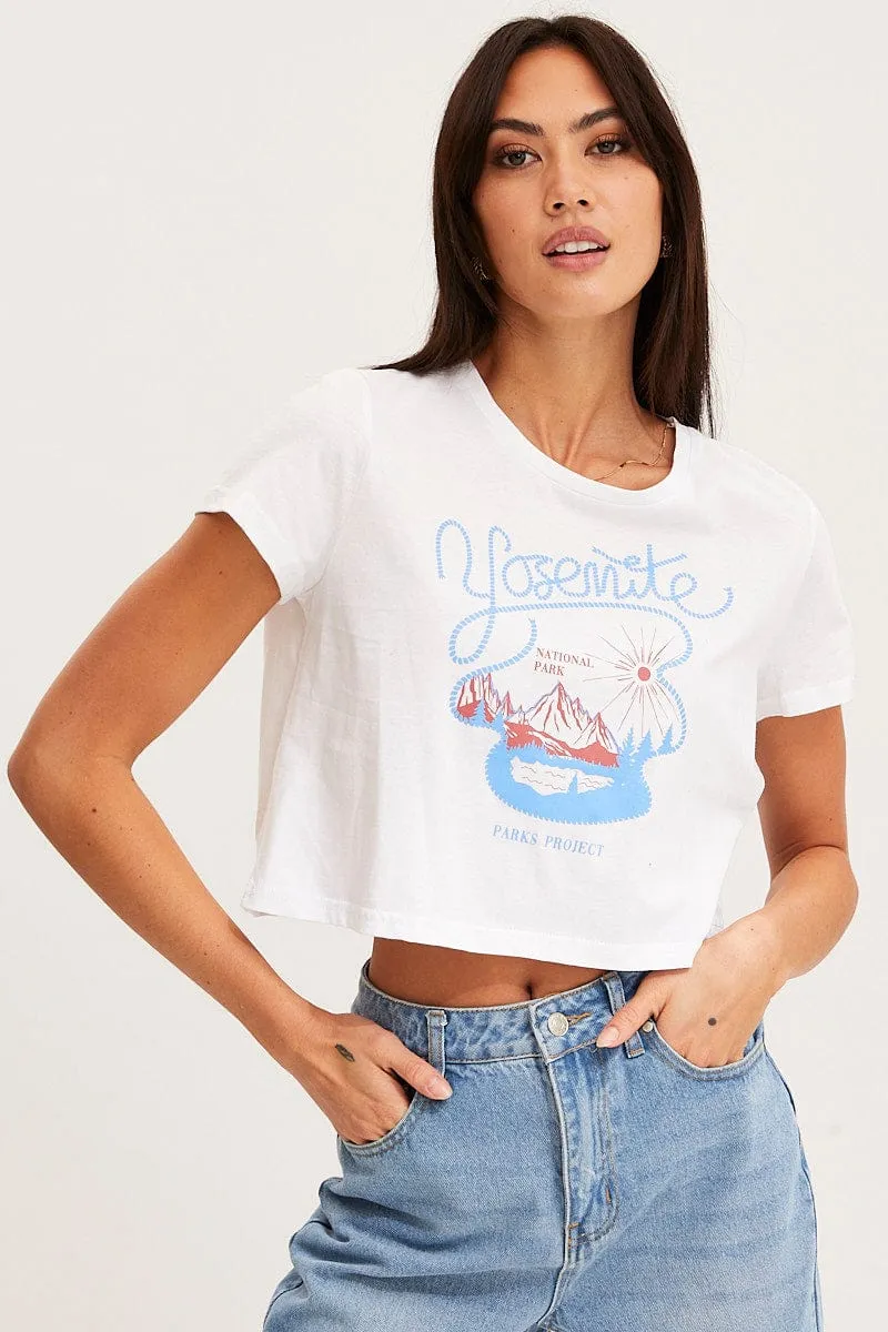 White T Shirt Short Sleeve