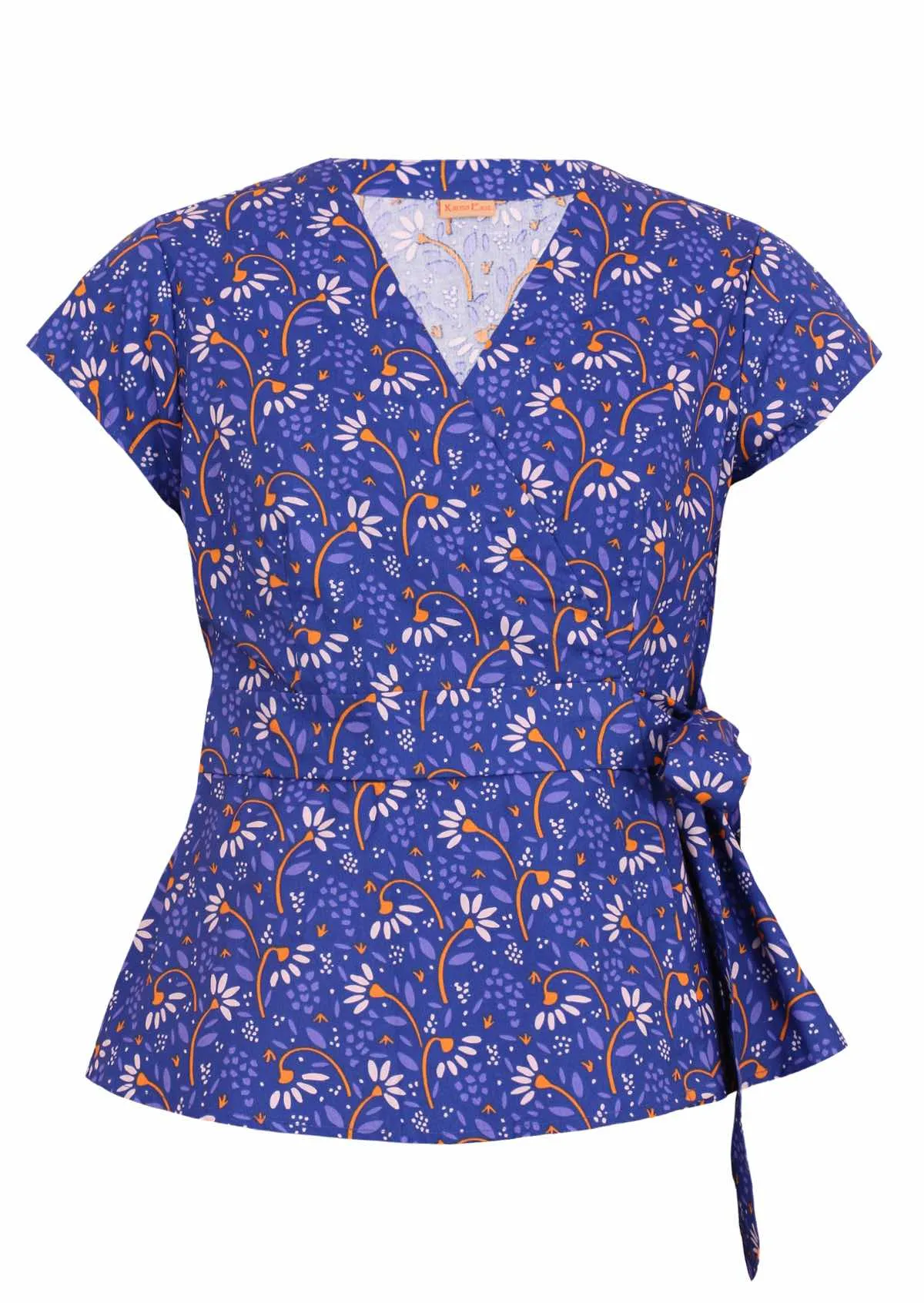 Wrap Top Crazy Daisy