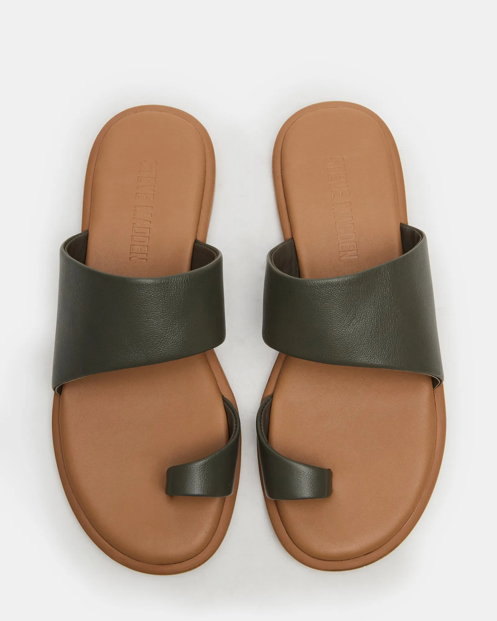 ZANI OLIVE LEATHER